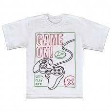 Футболка для хлопчика "Game on"